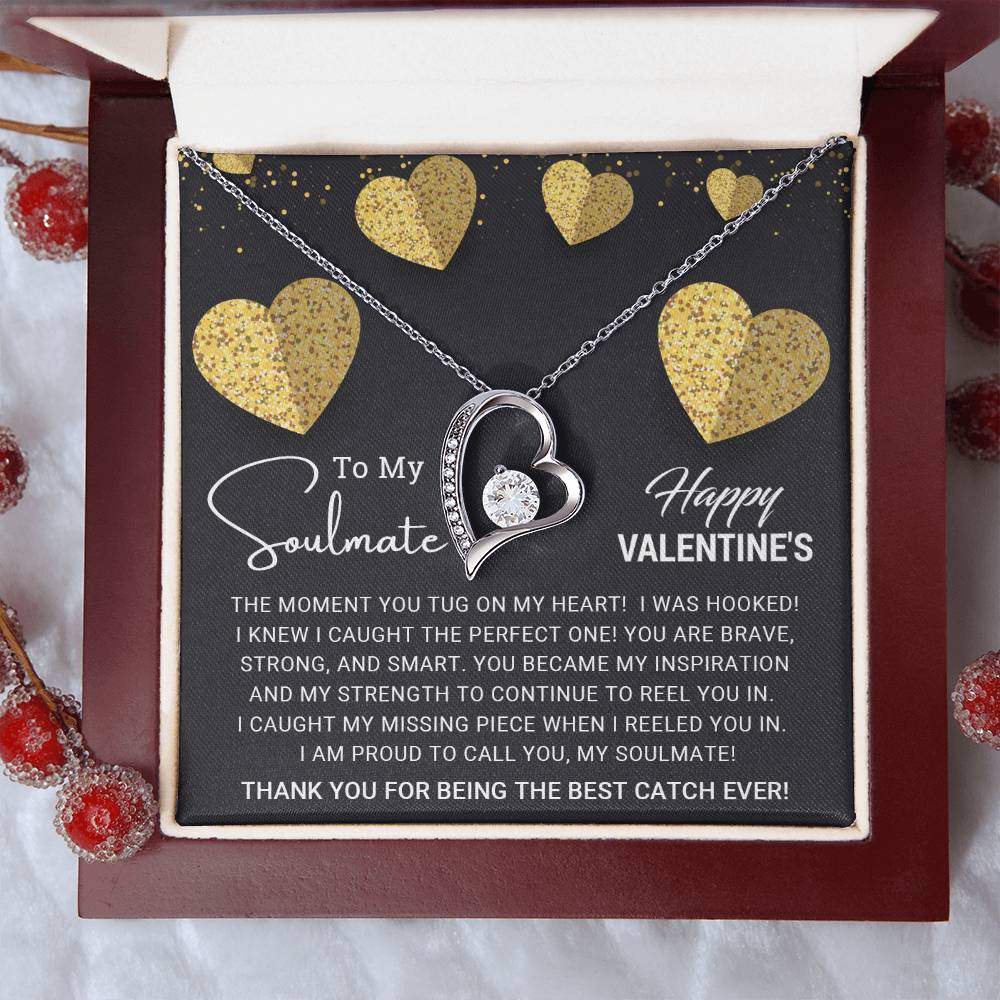 To My Soulmate - Valentine's Day Gift - Forever Love Necklace