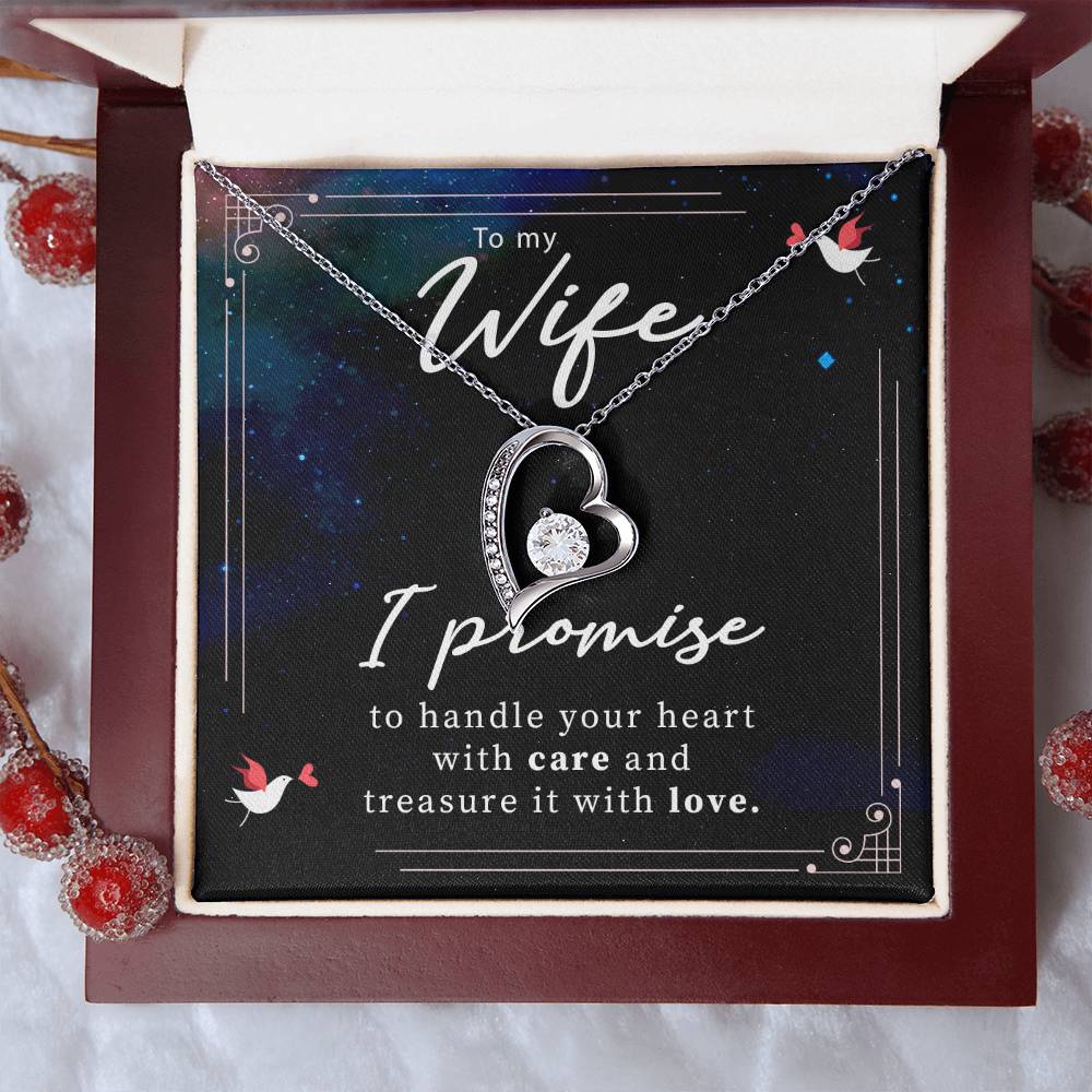 To My Wife - Forever Love Necklace