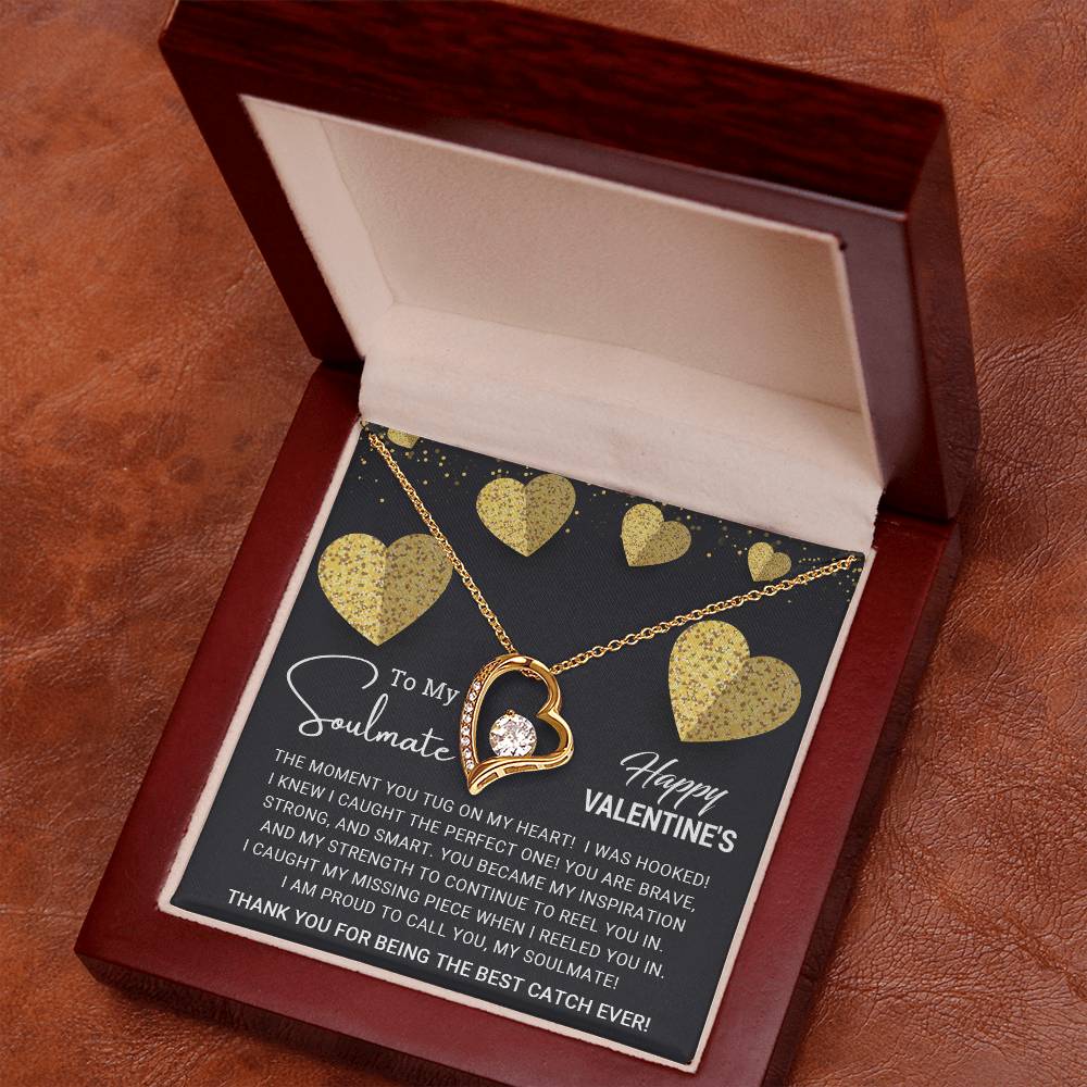 To My Soulmate - Valentine's Day Gift - Forever Love Necklace