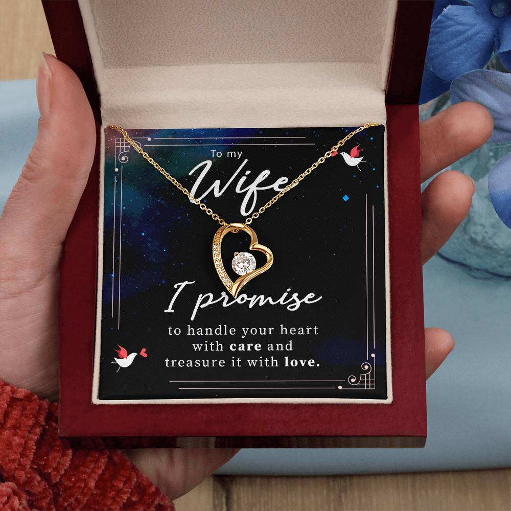 To My Wife - Forever Love Necklace