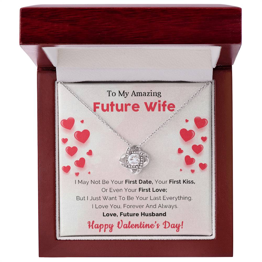 To My Future Wife - Valentine's Day Gift - Love Knot Necklace