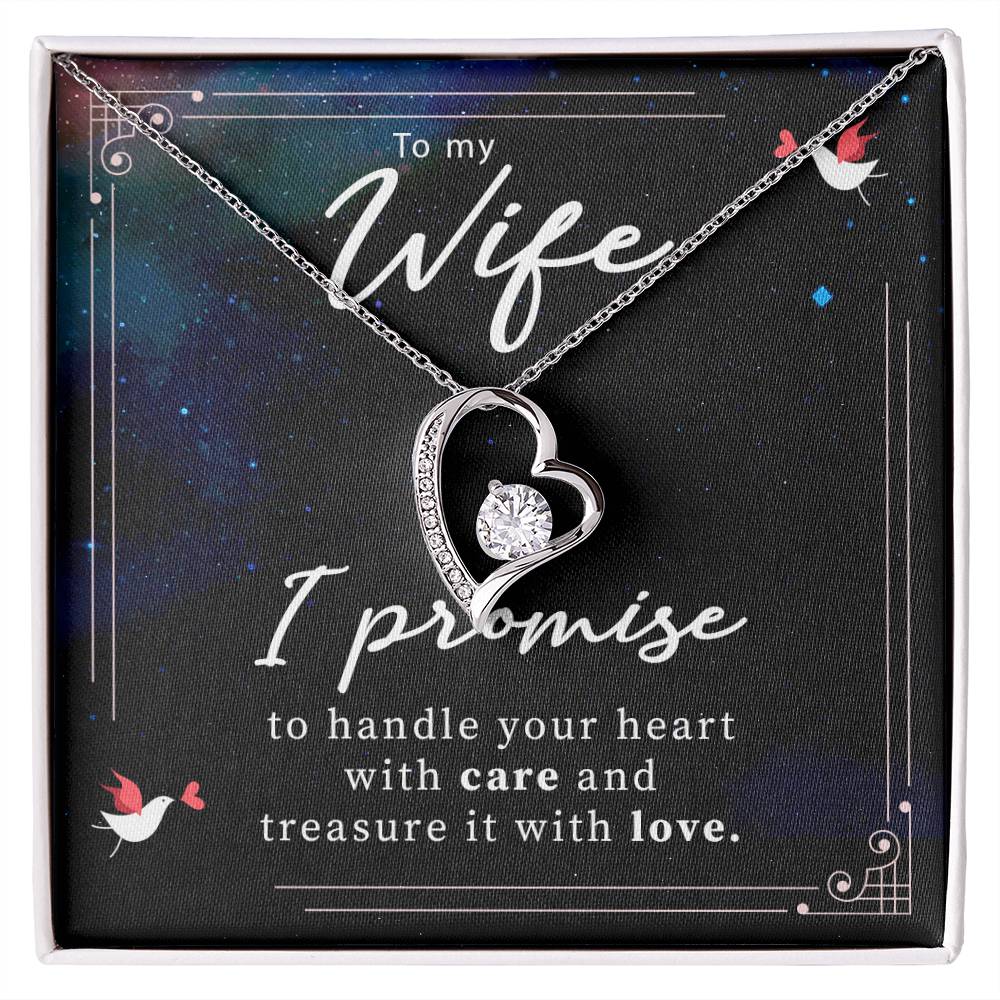 To My Wife - Forever Love Necklace