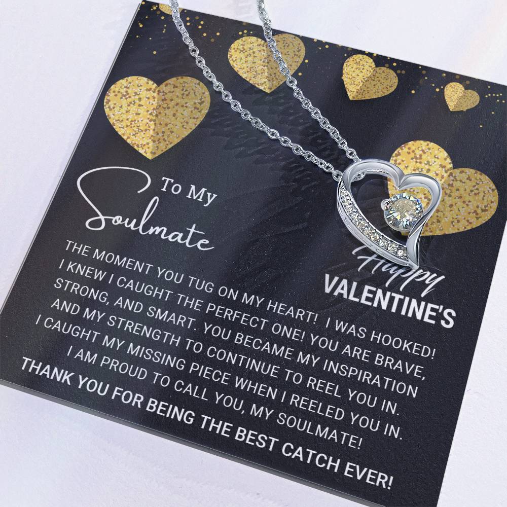 To My Soulmate - Valentine's Day Gift - Forever Love Necklace