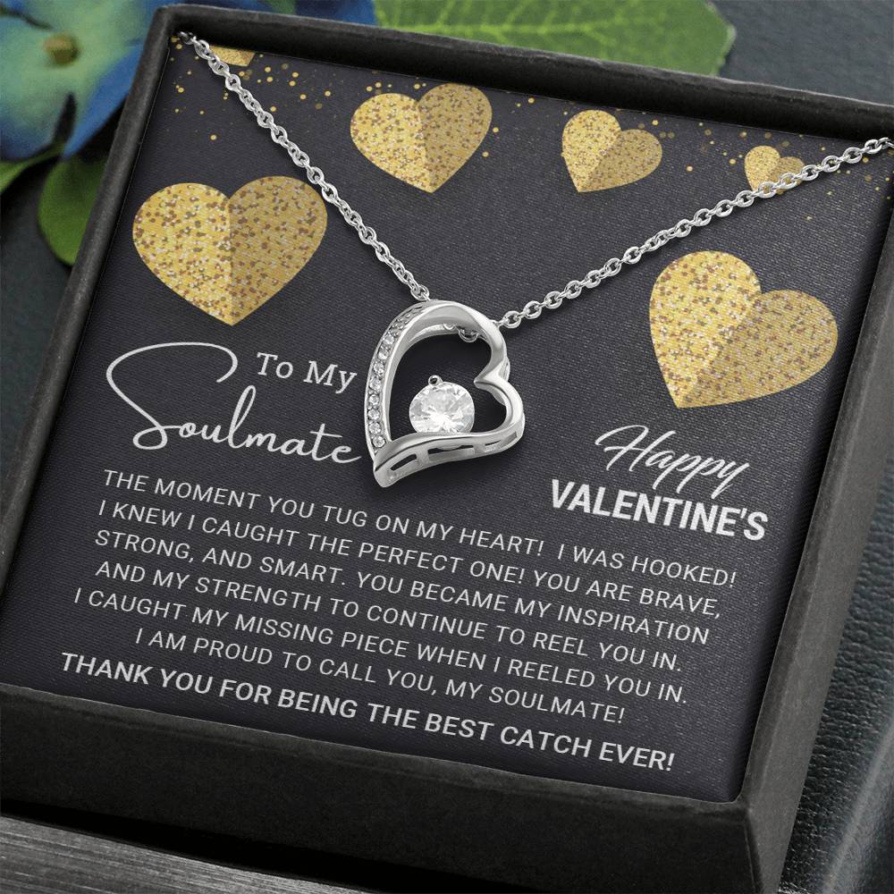 To My Soulmate - Valentine's Day Gift - Forever Love Necklace