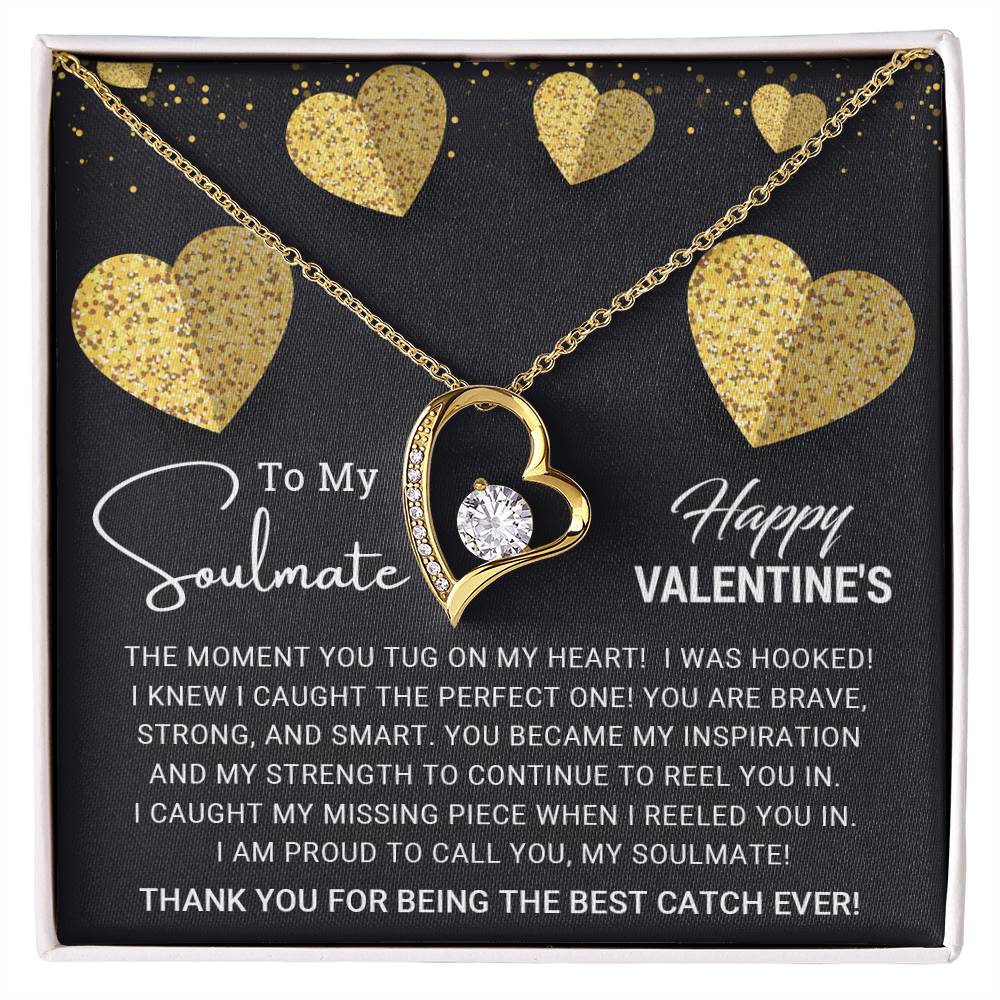 To My Soulmate - Valentine's Day Gift - Forever Love Necklace