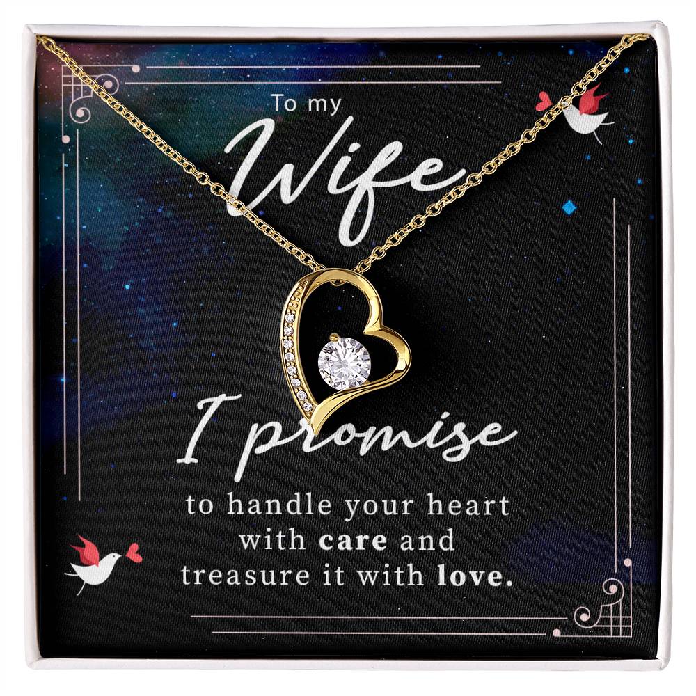 To My Wife - Forever Love Necklace