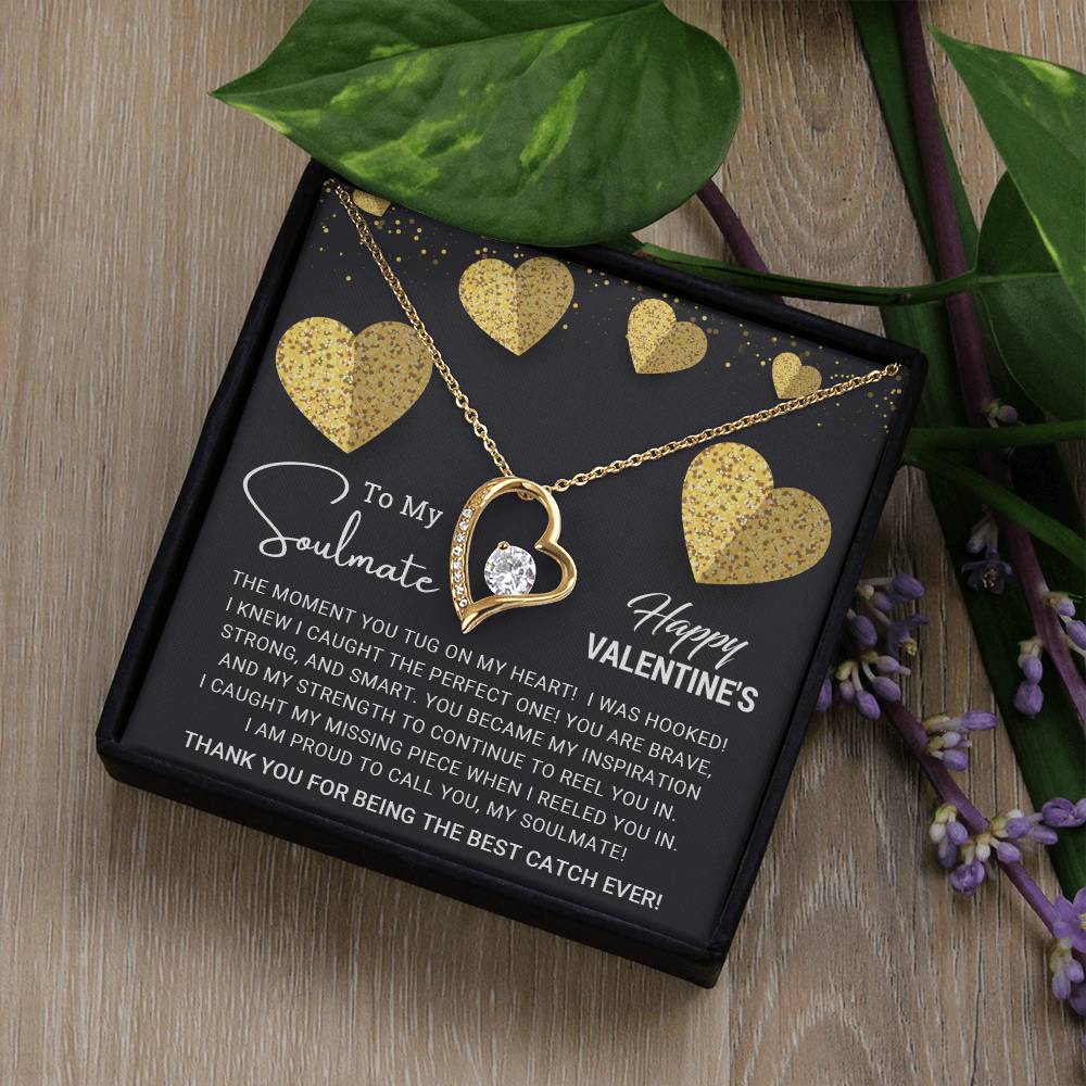 To My Soulmate - Valentine's Day Gift - Forever Love Necklace