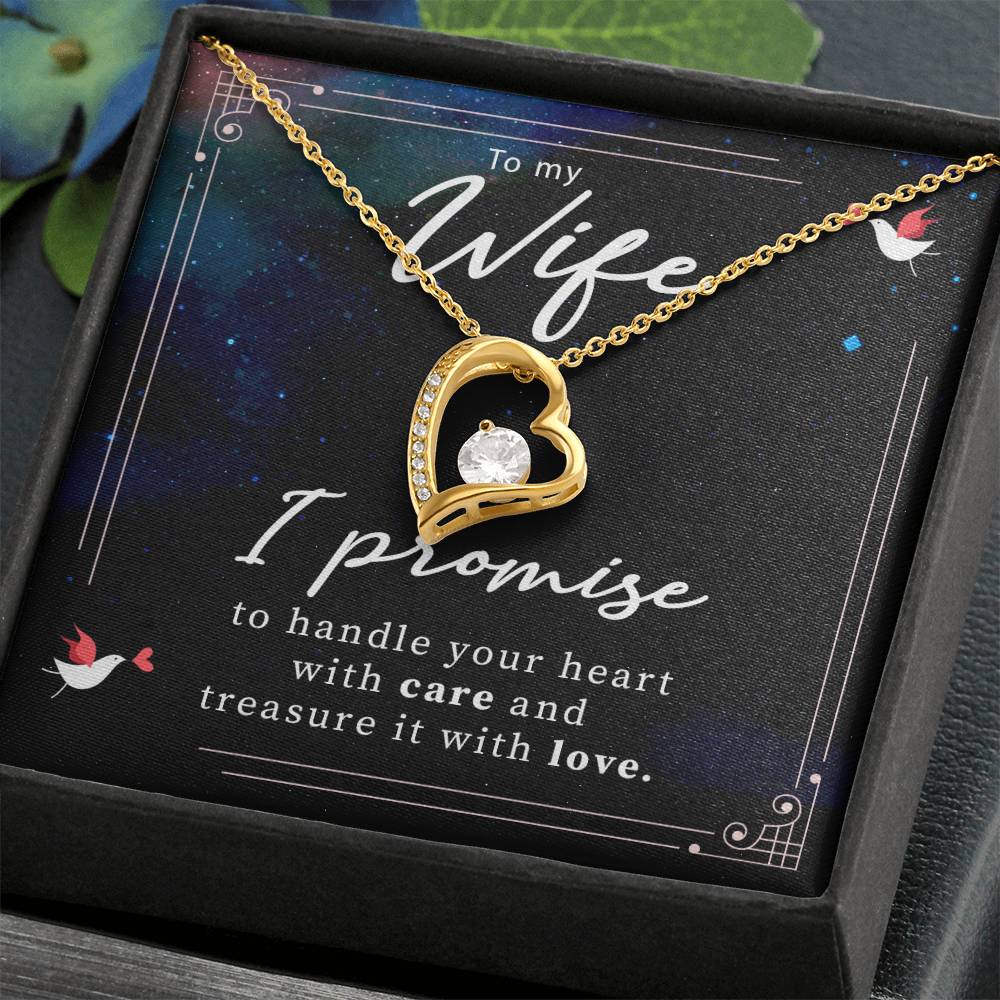 To My Wife - Forever Love Necklace